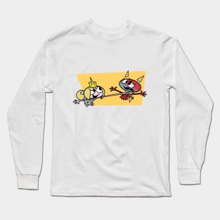 Angel girl and Devil boy Long Sleeve T-Shirt